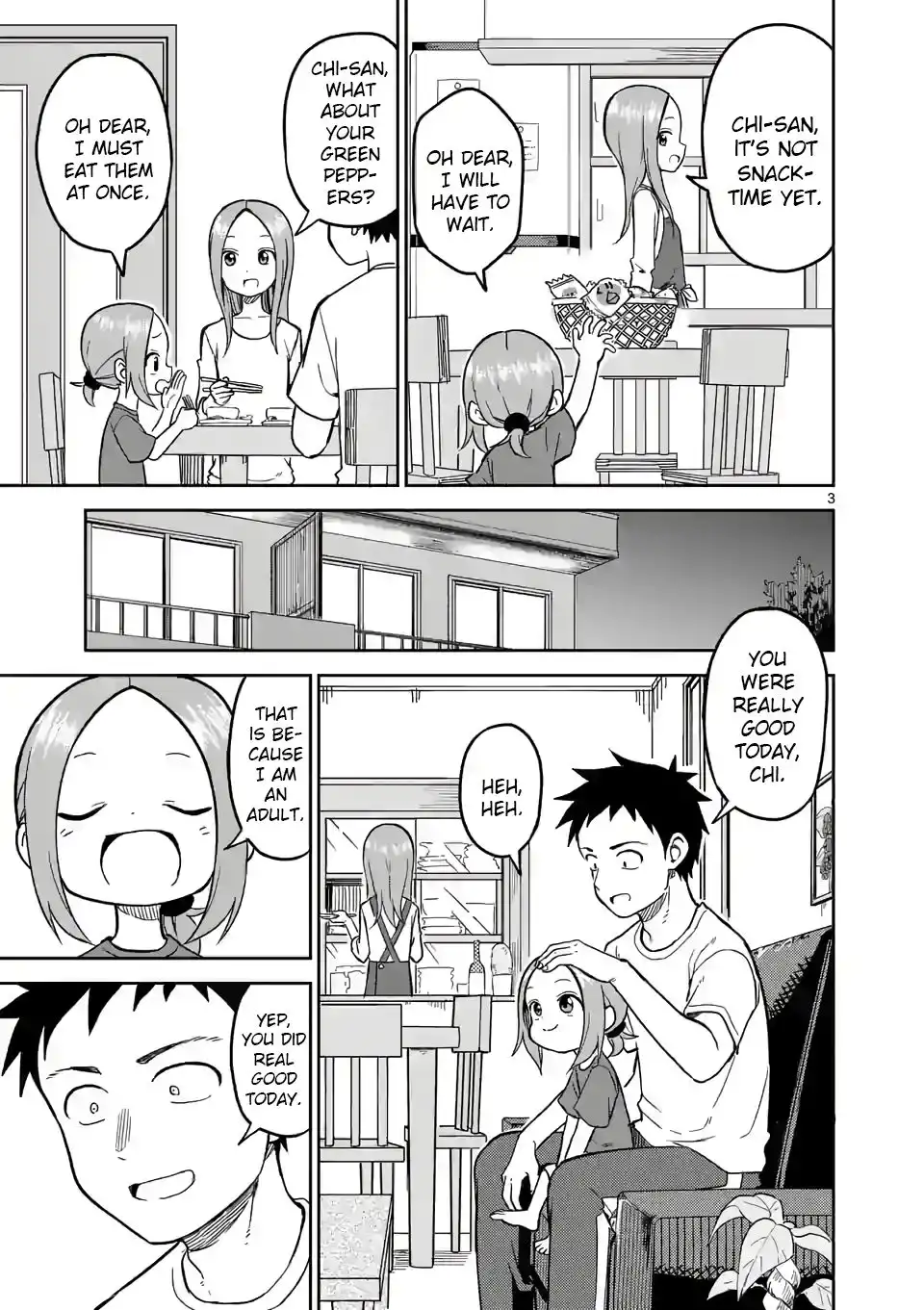 Karakai Jouzu no (Moto) Takagi-san Chapter 142 3